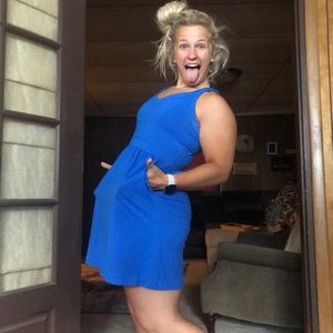 Cynthia Rowley Blue Short Tanktop Dress